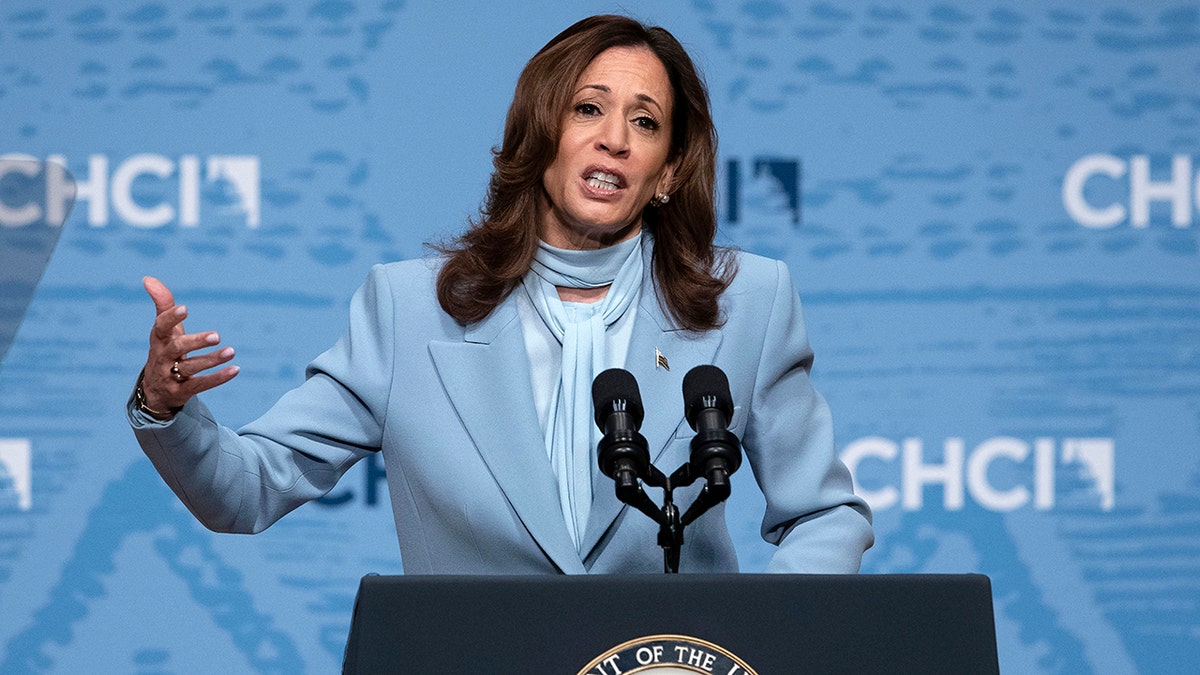 Kamala Harris closeup shot