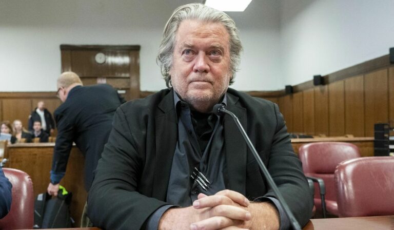 Trump ally Steve Bannon is released after serving 4 months in prison for contempt of Congress