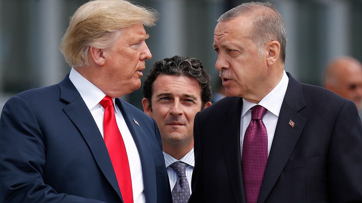 President Trump and Turkey's President Recep Tayyip Erdogan