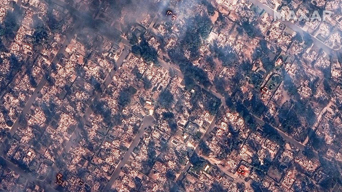 Aftermath of the California wildfires