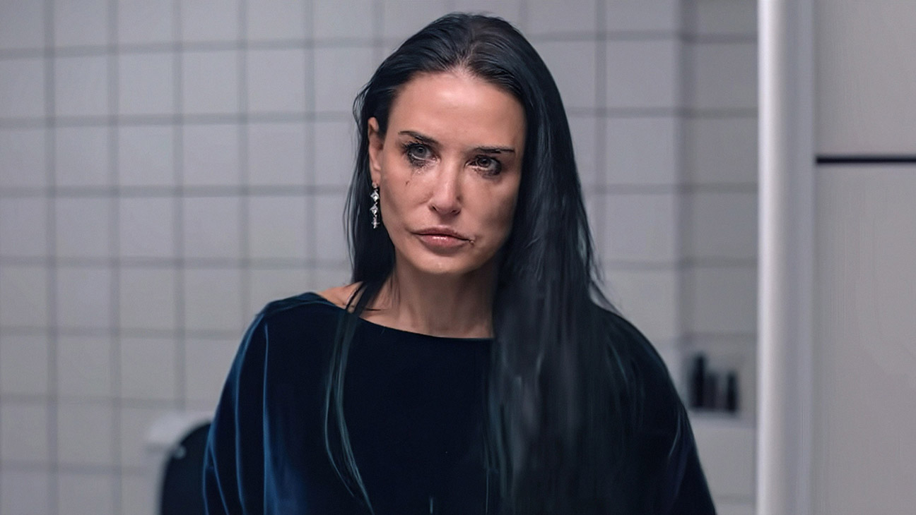 Demi Moore in 'The Substance' 2024.