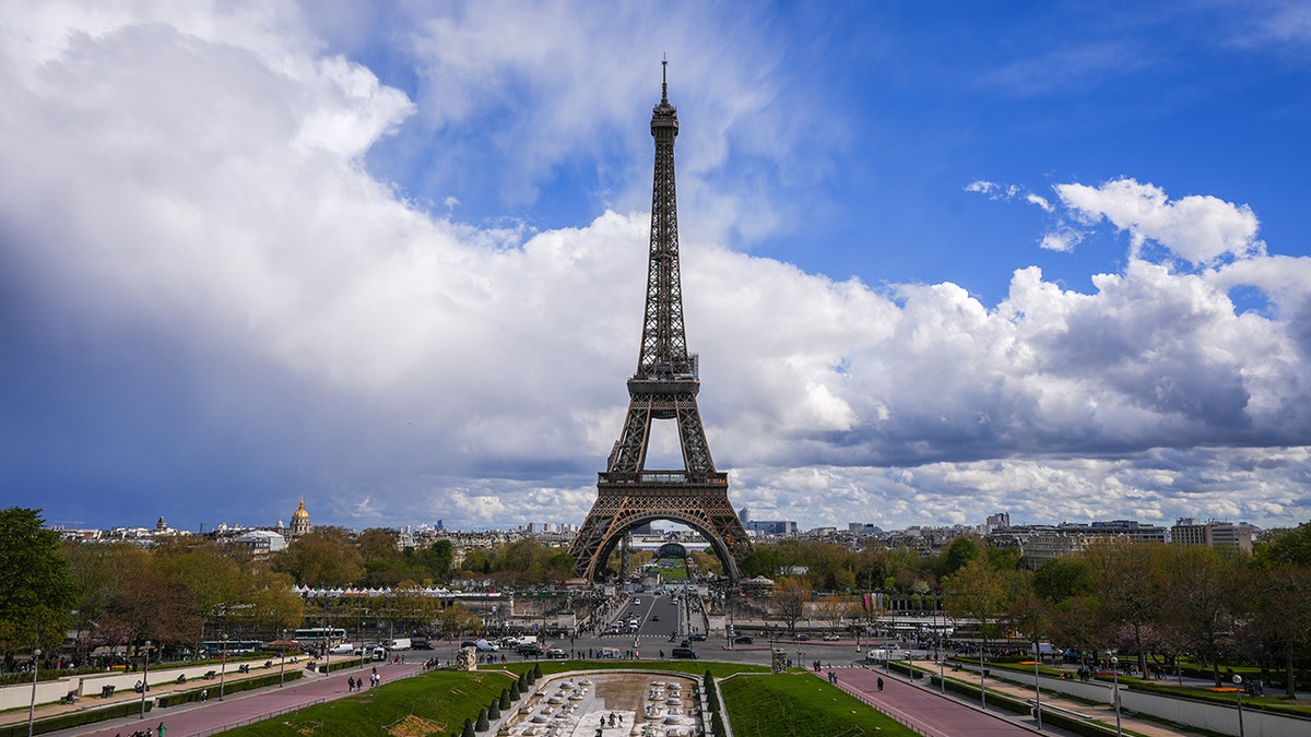 The Eiffel Tower in Paris