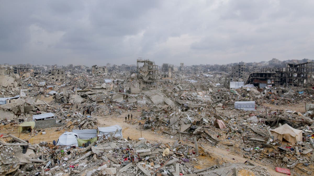 destruction in gaza